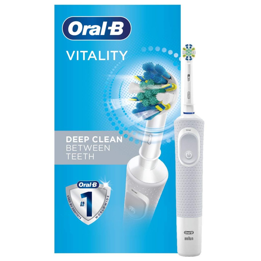oral b vitality electric toothbrush charging