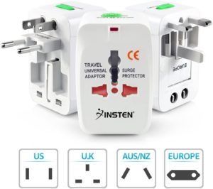 Insten Universal Worldwide Travel Adapter