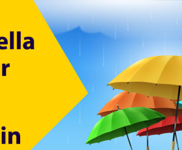 Umbrellas banner