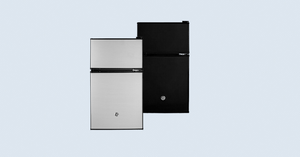 GE Double-Door mini Refrigerator