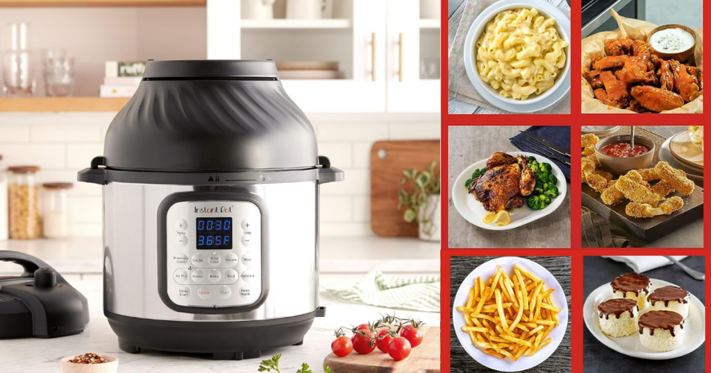 Instant Pot Max Air Fryer and Pressure Cooker Combo