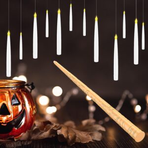 Halloween floating Candles with Magic Wand Remote