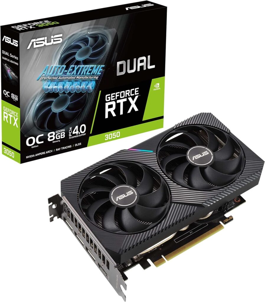 ASUS Dual NVIDIA GeForce RTX 3050 