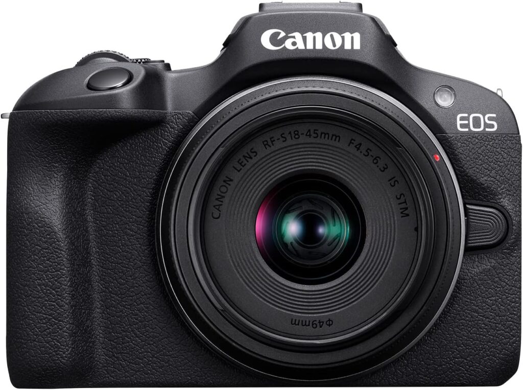 Canon EOS R100 mirrorless camera
