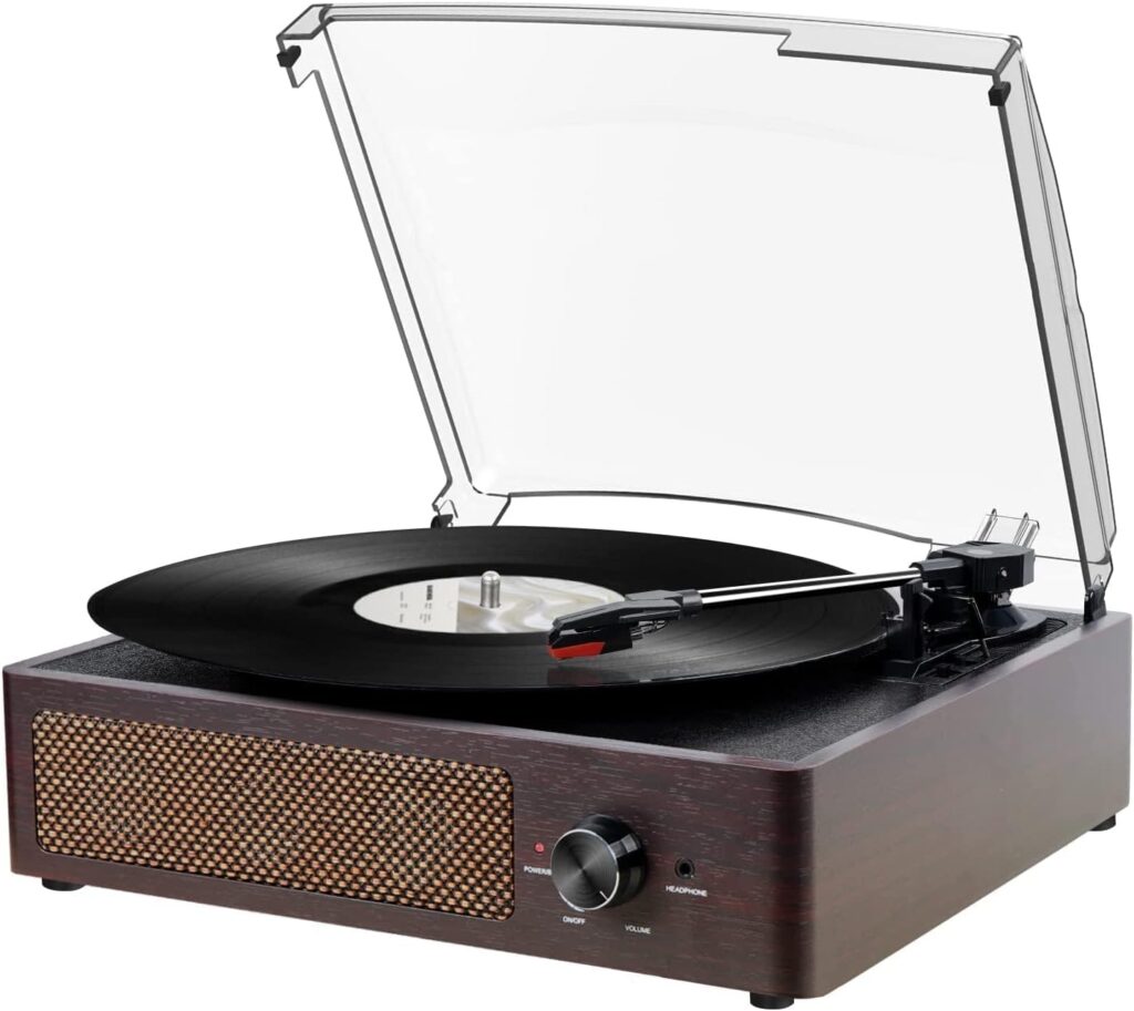 Cotsoco Vinyl Record Player Turntable