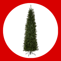 Artificial Slim Christmas Tree