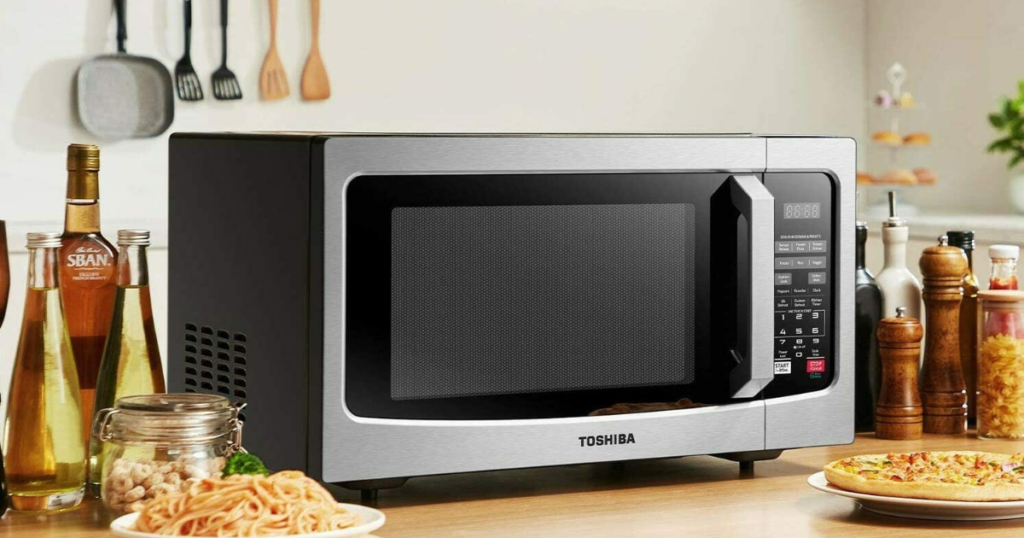 TOSHIBA EM131A5C-SS Countertop Microwave Oven