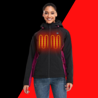 ORORO Women's Slim Fit Heated Jacket