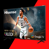 Hisense 55-Inch Class U6 Series ULED Mini-LED Google Smart TV