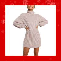 ANRABESS Oversized Sweaters Dress
