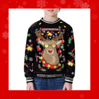 BesserBay Christmas Kids Ugly sweatshirt