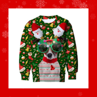 Funnycokid Kids Ugly Christmas Sweater