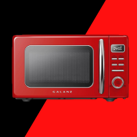 Galanz GLCMKZ07RDR07 Retro Countertop Microwave Oven