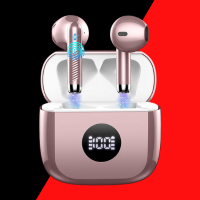 Rose Gold Wireless Earbuds 