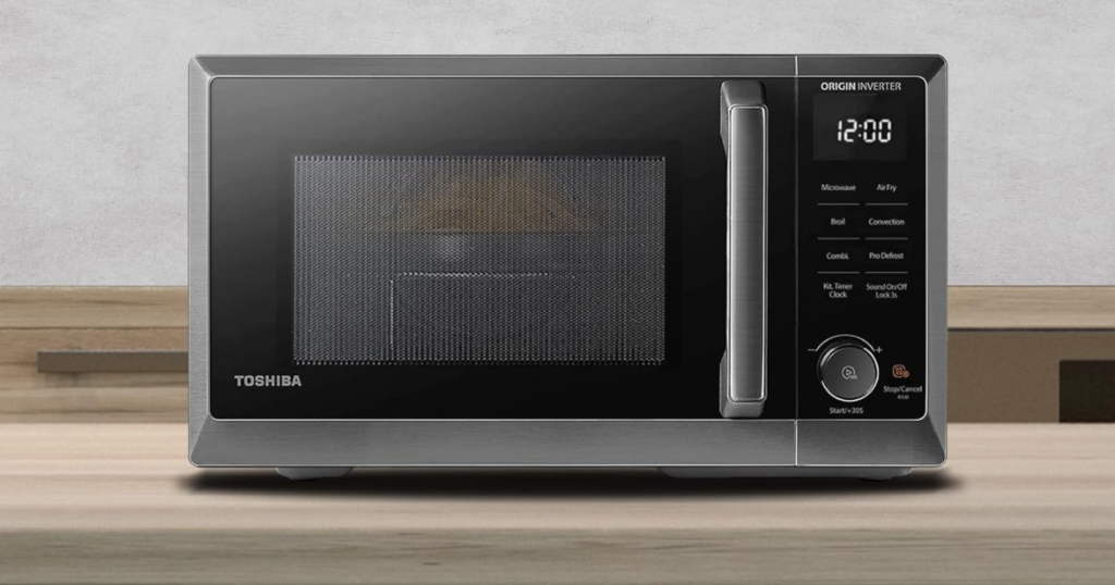 TOSHIBA 6-in-1 Inverter Countertop Microwave Oven