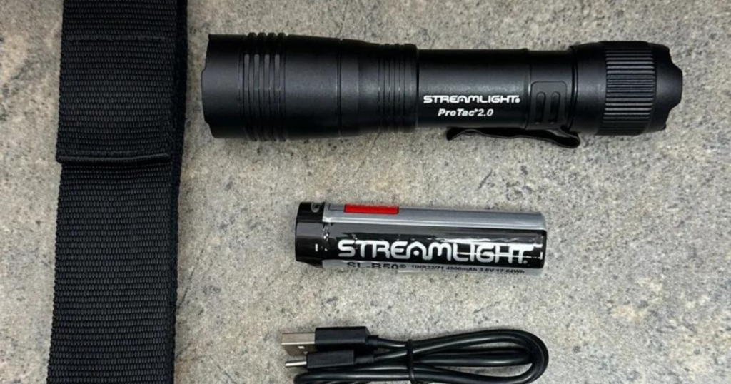 Streamlight 89000 ProTac 2.0 Rechargeable Tactical Flashlight