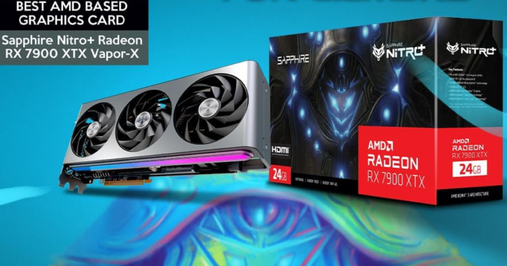 AMD Radeon RX 7900 XTX Vapor-X Gaming Graphics Card