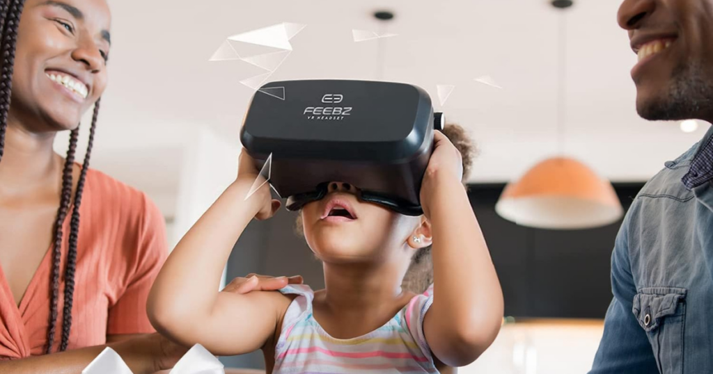 VR Headset for iPhone & Android + Remote - for Kids