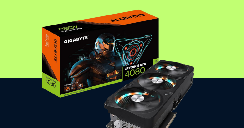 GIGABYTE GeForce RTX 4080 Gaming OC 16G Graphics Card