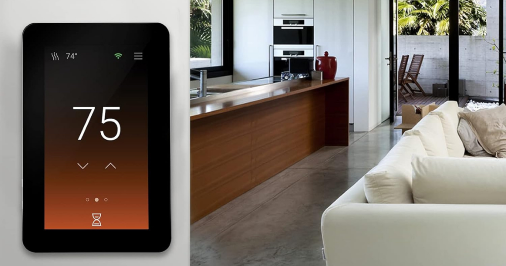 SunTouch ConnectPlus Programmable, Smart Thermostat for Electric Floor Heating