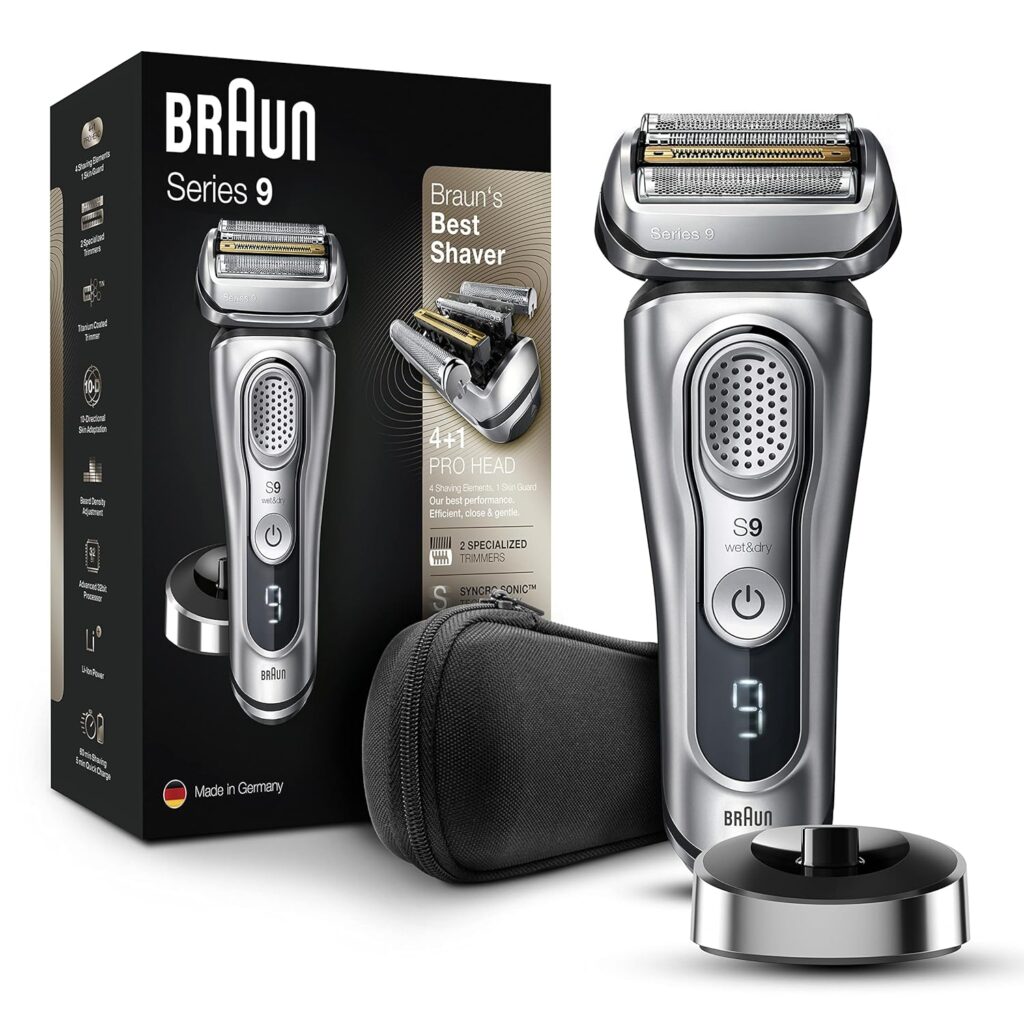 Braun Series 9 9330s Rechargeable Wet & Dry Men's Electric Shaver,