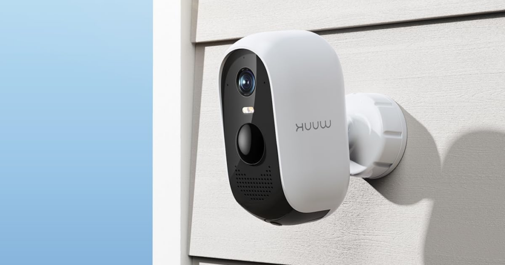 WUUK 2K Security Camera Wireless Outdoor System