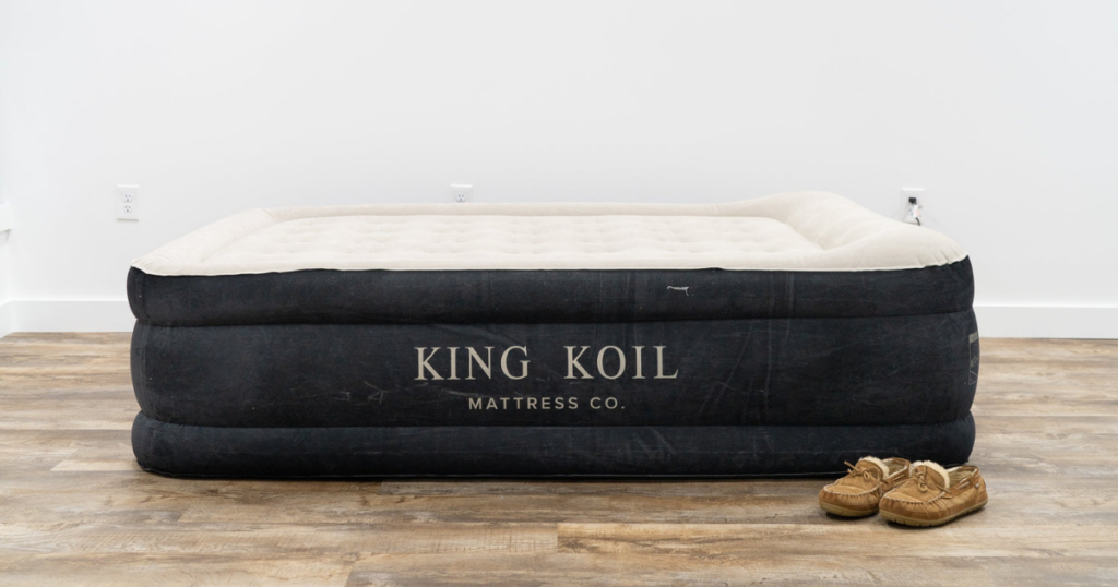 King Koil Pillow Top Plush Queen Air Mattress
