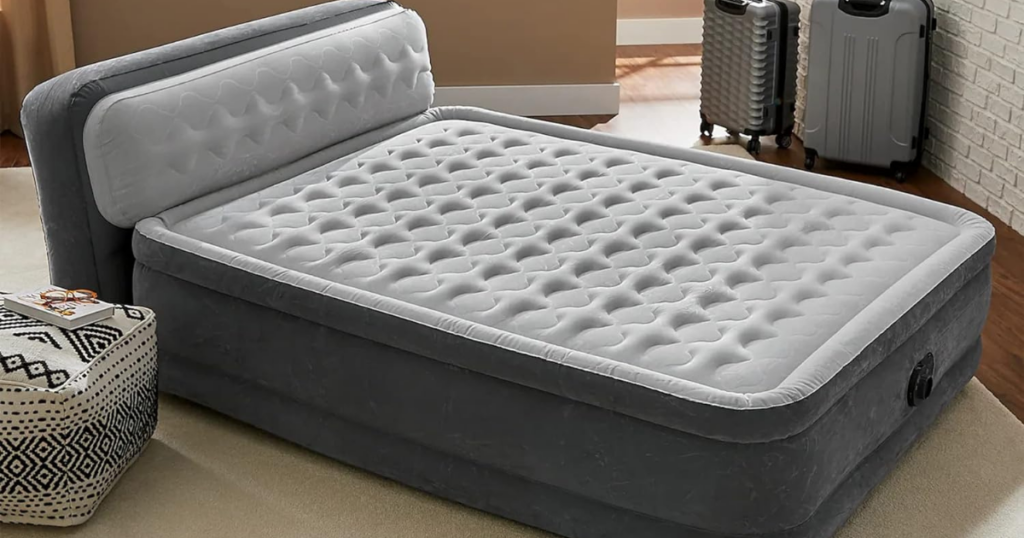 Intex Dura-Beam Ultra Plush Inflatable Pillow Top Bed