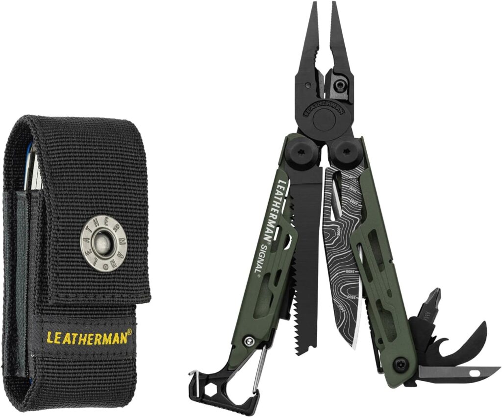 LEATHERMAN, Signal, 19-in-1 Multi-tool for Outdoors, Camping, Hiking, Fishing