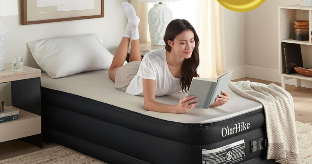 OlarHike Signature Collection Twin Air Mattress with Built-in Pump