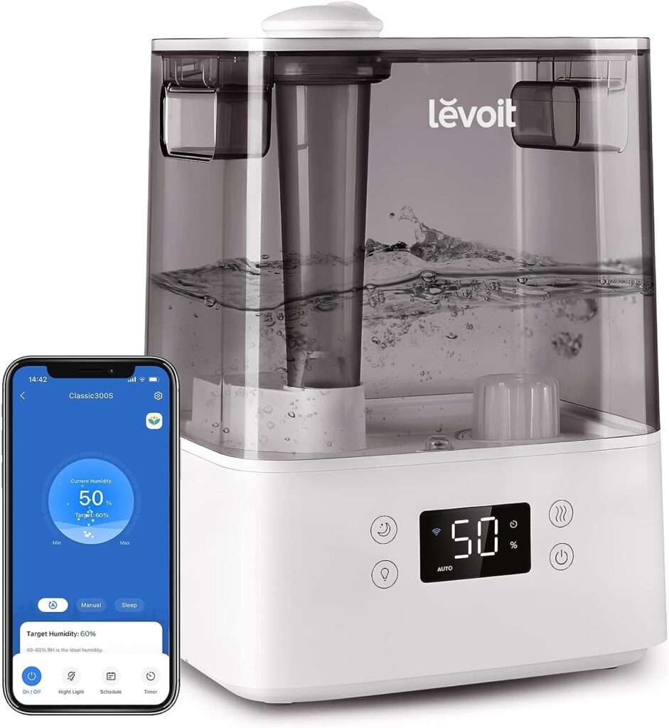 LEVOIT Smart Humidifiers for Bedroom Large Room Home