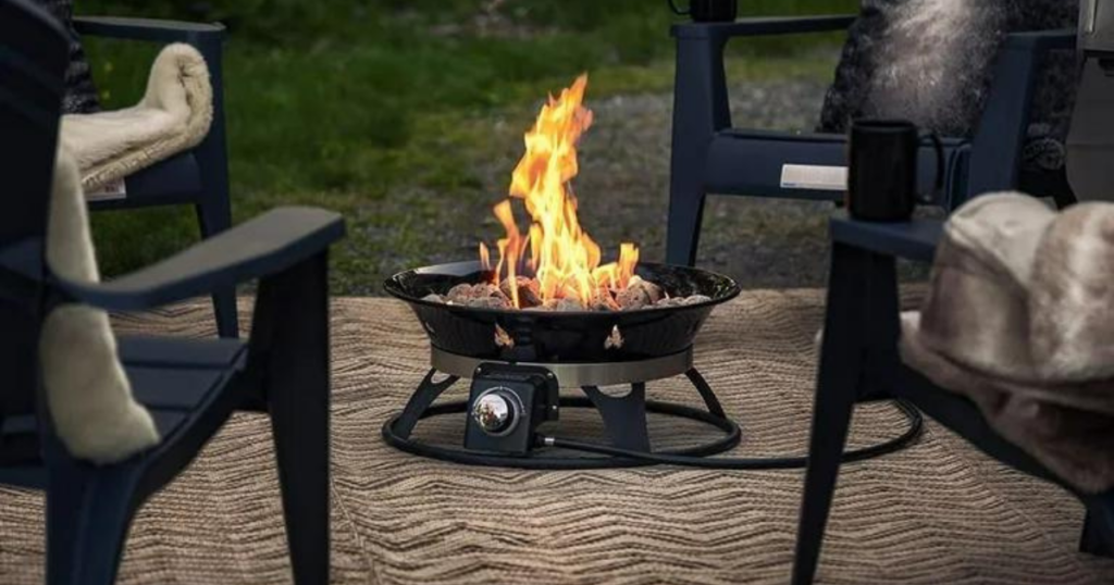 Outland Living 870 Premium Auto-Ignition Smokeless Outdoor Portable Propane Fire Pit