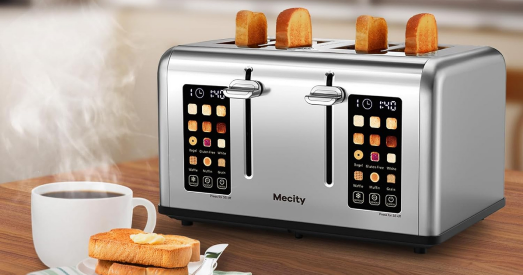 Mecity 4-Slice Toaster
