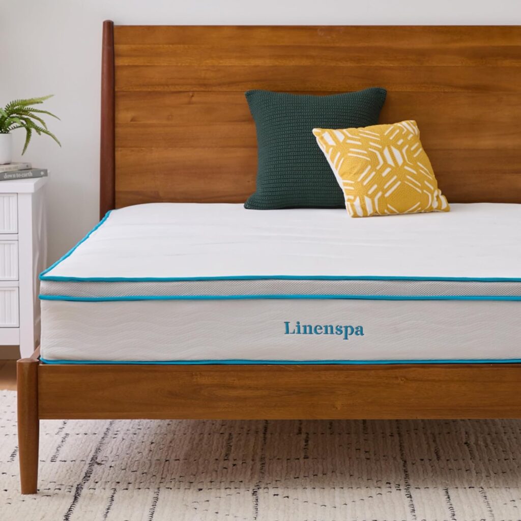 Linenspa 10 Inch Memory Foam Hybrid Mattress