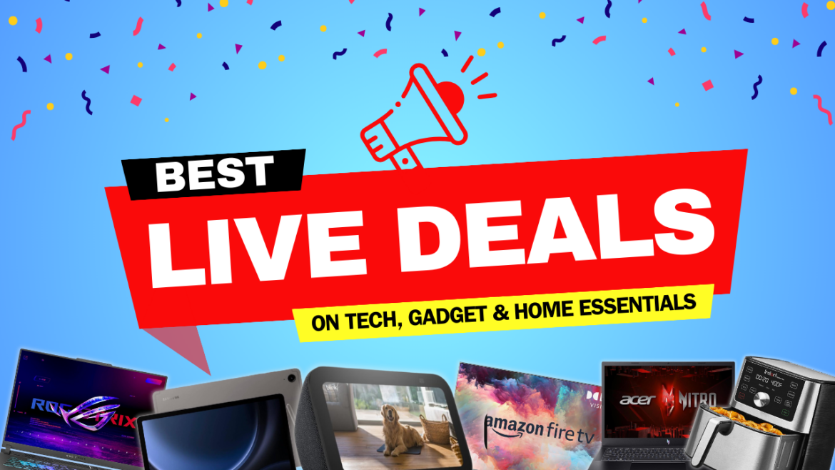 Amazon Prime Day 2024: Best Live Deals on Tech, Gadgets, and Home Essentials Hero Banner Amazon Prime Day 2024: Best Live Deals on Tech, Gadgets, and Home Essentials