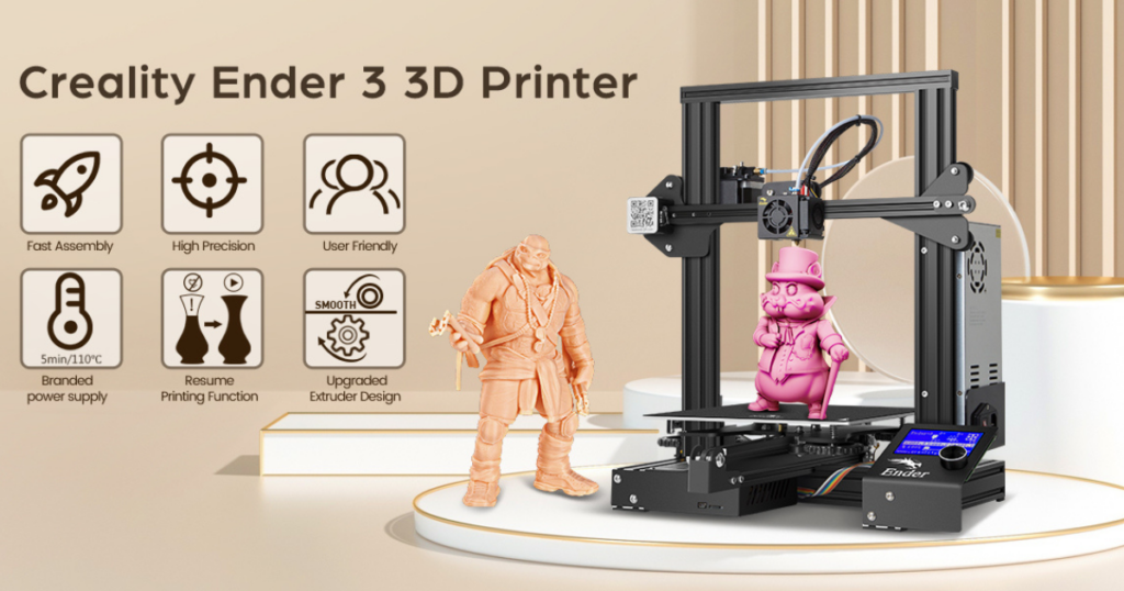 Official Creality Ender 3 3D Printer Fully Open Source