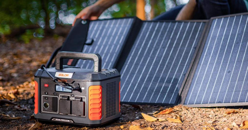 BALDR 120W Portable Solar Panel