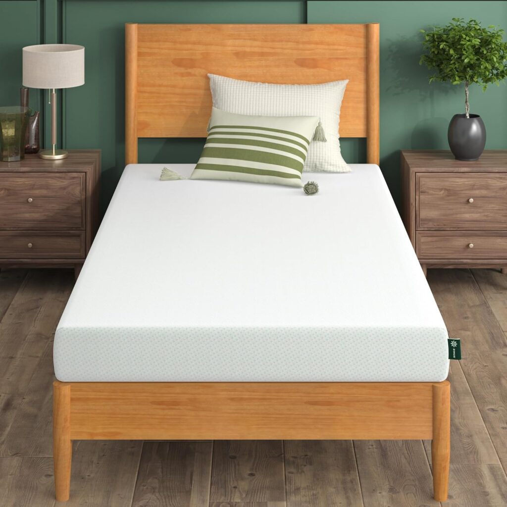 ZINUS 6 Inch Green Tea Memory Foam Mattress