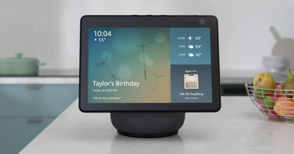 Echo Show 10 (3rd Gen) | Charcoal with Echo Sub