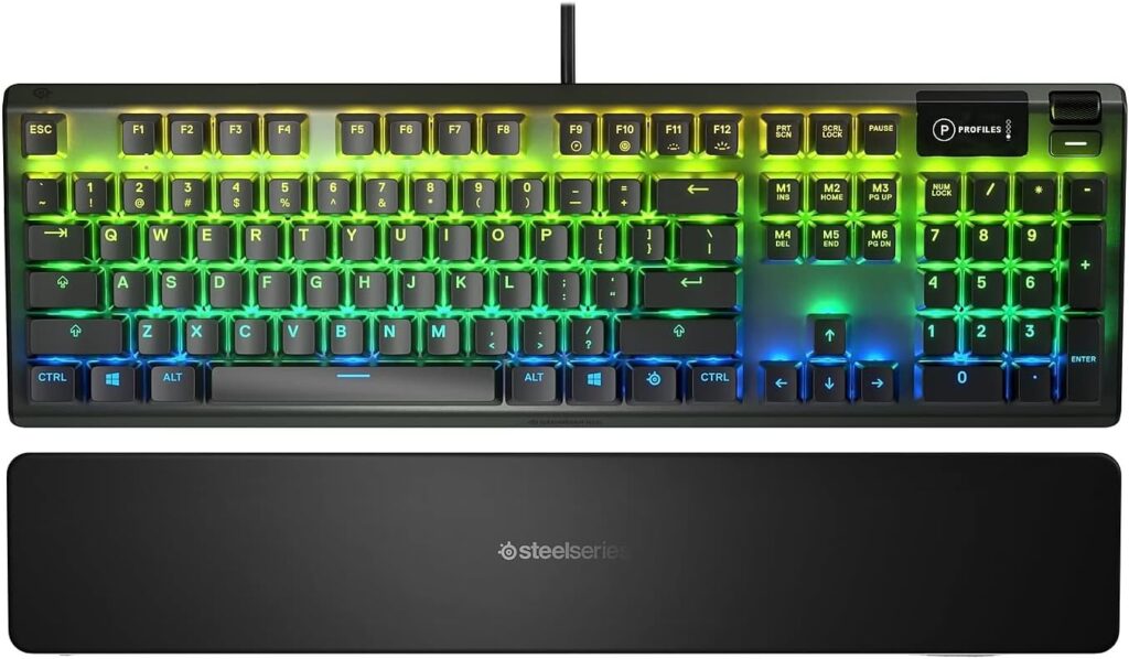 SteelSeries USB Apex 5 Hybrid Mechanical Gaming Keyboard