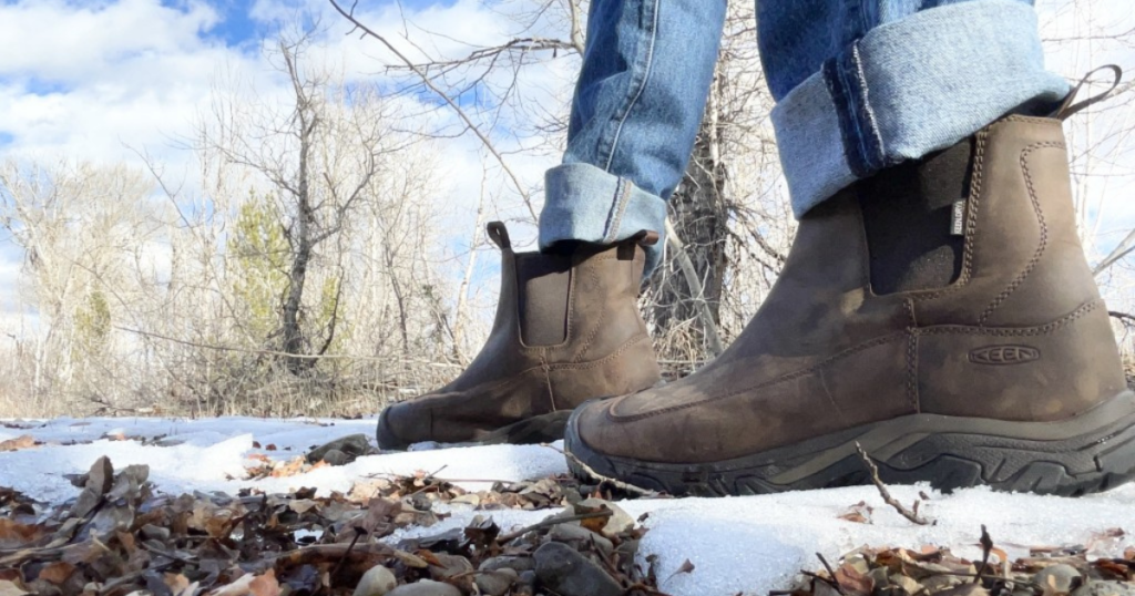 KEEN Men's Anchorage 3 Waterproof Pull On Insulated Snow Boots