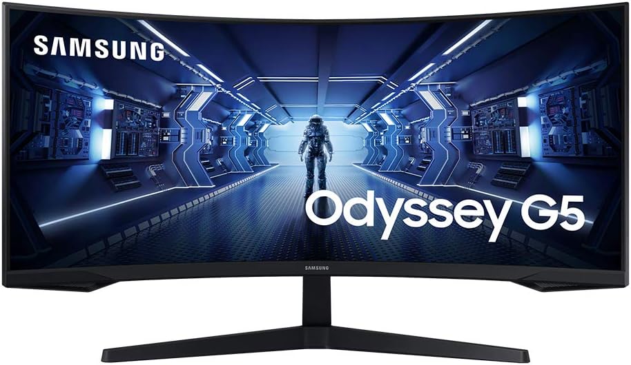 SAMSUNG 34" Odyssey G5 Ultra-Wide Gaming Monitor 