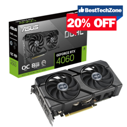  ASUS Dual GeForce RTX 4060 EVO OC Edition 8GB