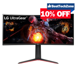 LG UltraGear QHD 34-Inch Curved Gaming Monitor 34GP63A-B