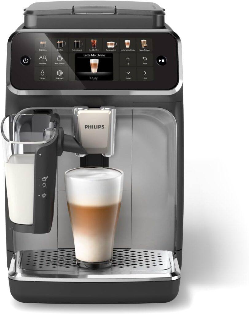 PHILIPS 4400 Series LatteGo Espresso Machine (EP4444/90)