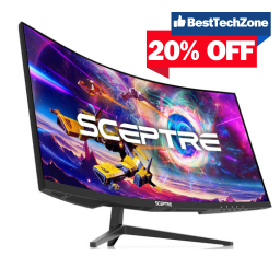 Sceptre 30-Inch Curved Gaming Monitor (C305B-200UN1)