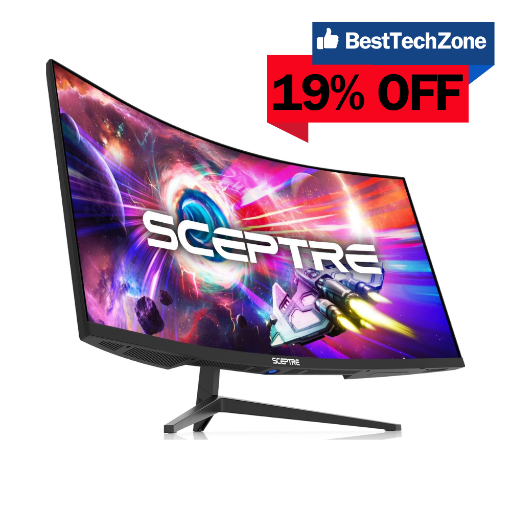  Sceptre 34-Inch Curved Ultrawide WQHD Monitor