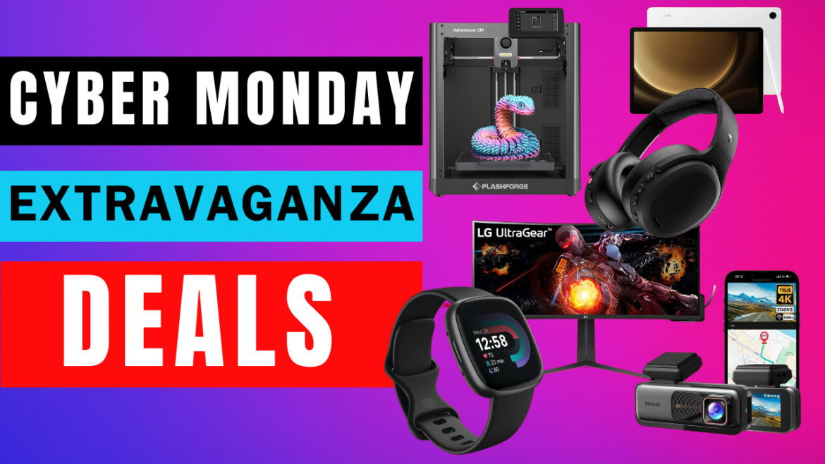 Cyber Monday Extravaganza: Up to 40% Off on Top Deals!